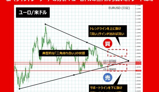 【2024年06月最新】EUR/USD、1.0640サポートラインを下回るか？