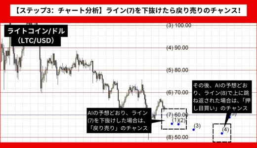 【AI予想とチャート分析】ライトコイン/ドル（LTC/USD）は53.53まで下落？《2024年08月最新》