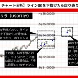 【AI予想とチャート分析】ドル/トルコリラ（USD/TRY）は35.28854まで上昇？《2024年08月最新》