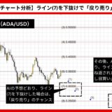 【AI予想とチャート分析】カルダノ/ドル（ADA/USD）は0.25025まで下落？《2024年09月最新》