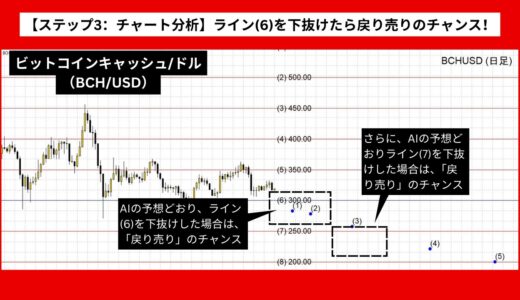 【AI予想とチャート分析】ビットコインキャッシュ/ドル（BCH/USD）は208.88まで下落？《2024年10月最新》