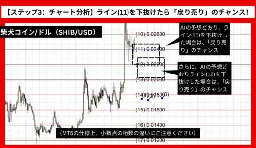 【AI予想とチャート分析】柴犬コイン/ドル（SHIB/USD）は0.01781まで下落？《2024年11月最新》